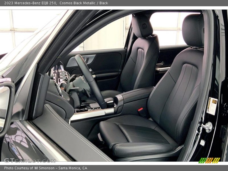 Front Seat of 2023 EQB 250