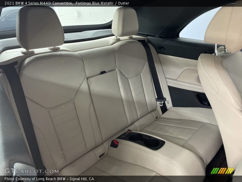 Rear Seat of 2021 4 Series M440i Convertible