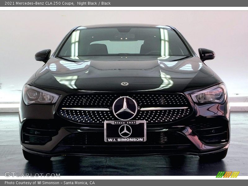 Night Black / Black 2021 Mercedes-Benz CLA 250 Coupe