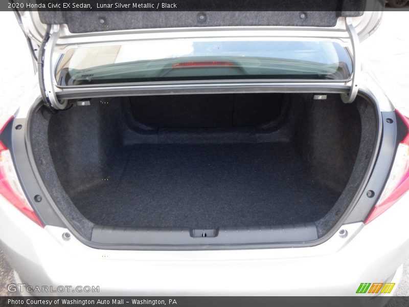 Lunar Silver Metallic / Black 2020 Honda Civic EX Sedan