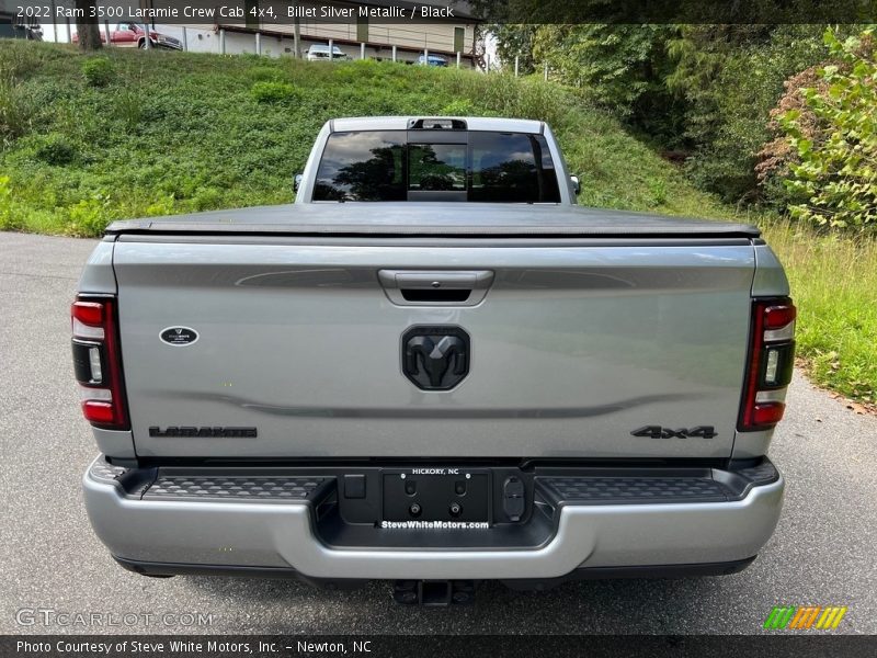 Billet Silver Metallic / Black 2022 Ram 3500 Laramie Crew Cab 4x4