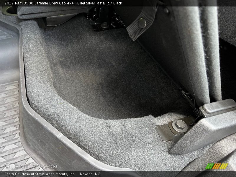 Rear Seat of 2022 3500 Laramie Crew Cab 4x4