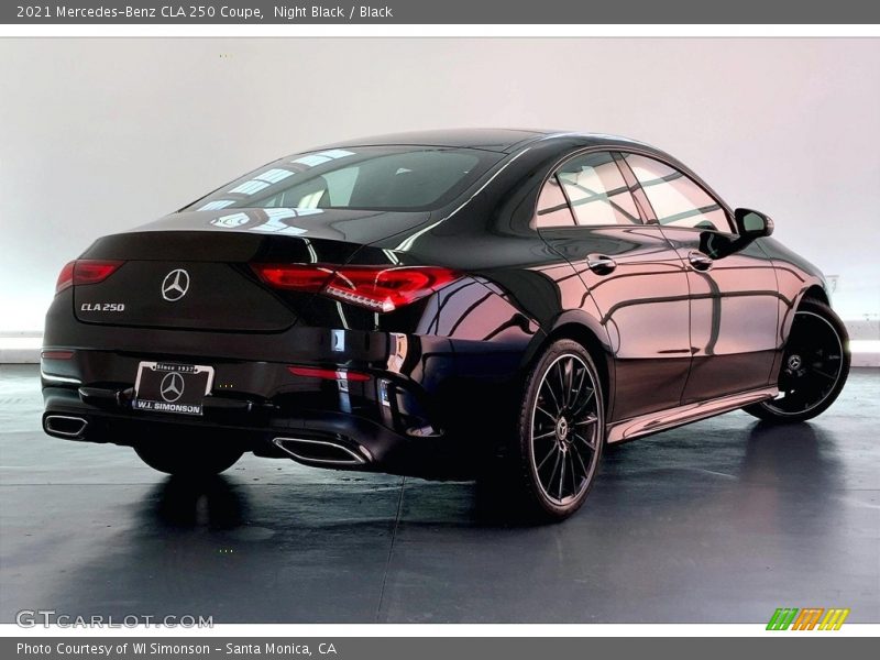 Night Black / Black 2021 Mercedes-Benz CLA 250 Coupe