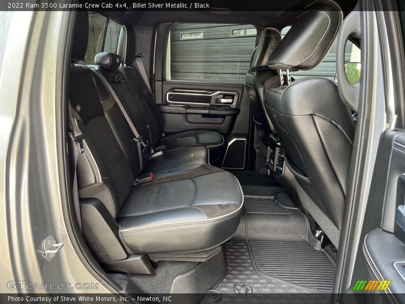 Rear Seat of 2022 3500 Laramie Crew Cab 4x4