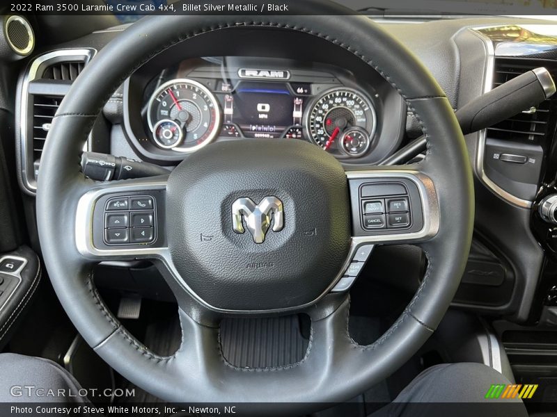  2022 3500 Laramie Crew Cab 4x4 Steering Wheel