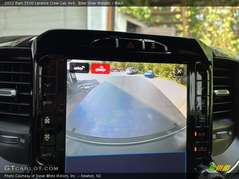 Controls of 2022 3500 Laramie Crew Cab 4x4
