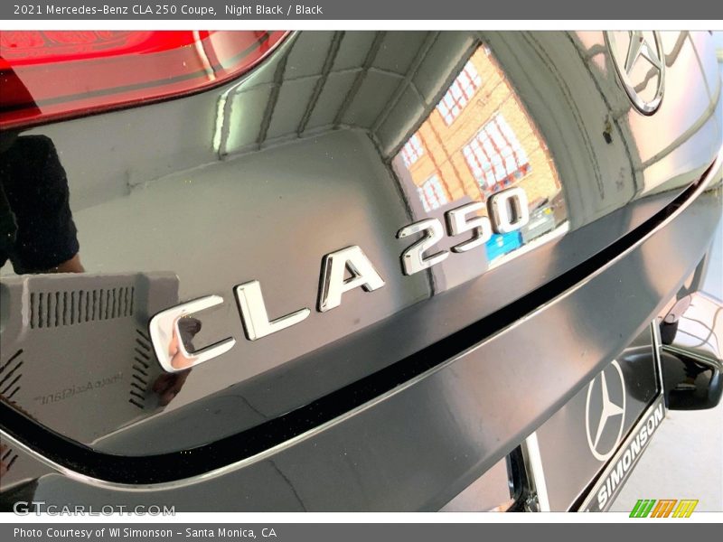 Night Black / Black 2021 Mercedes-Benz CLA 250 Coupe
