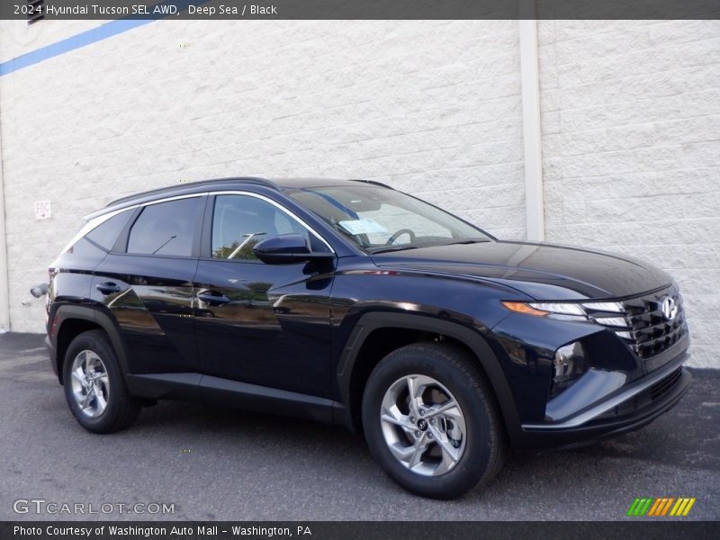 Deep Sea / Black 2024 Hyundai Tucson SEL AWD