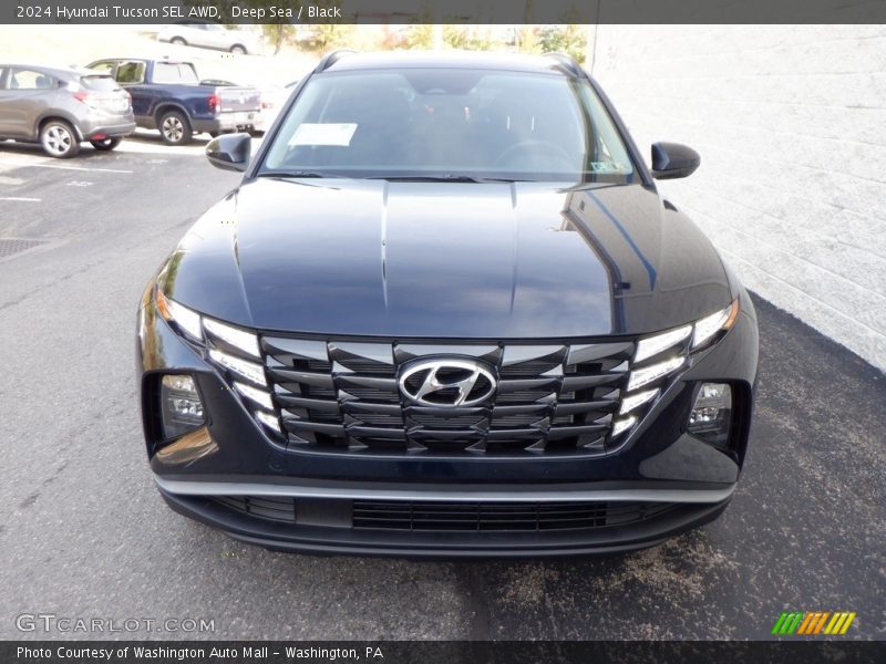 Deep Sea / Black 2024 Hyundai Tucson SEL AWD