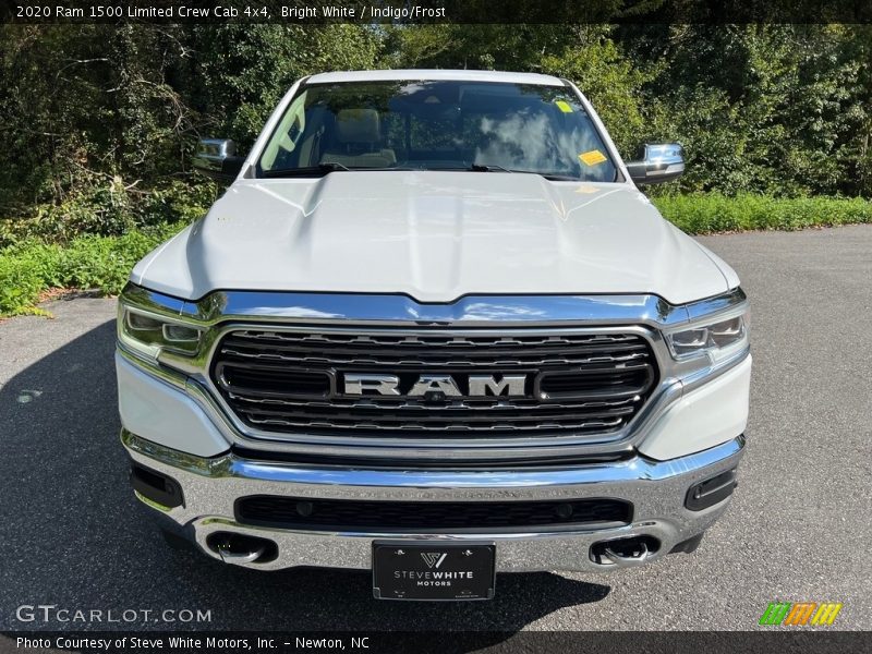 Bright White / Indigo/Frost 2020 Ram 1500 Limited Crew Cab 4x4