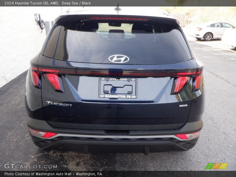 Deep Sea / Black 2024 Hyundai Tucson SEL AWD