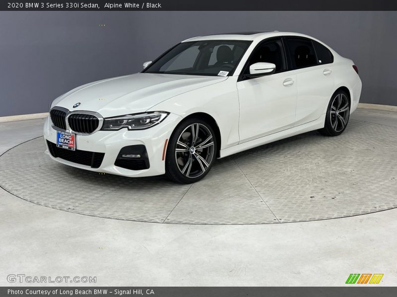 Alpine White / Black 2020 BMW 3 Series 330i Sedan