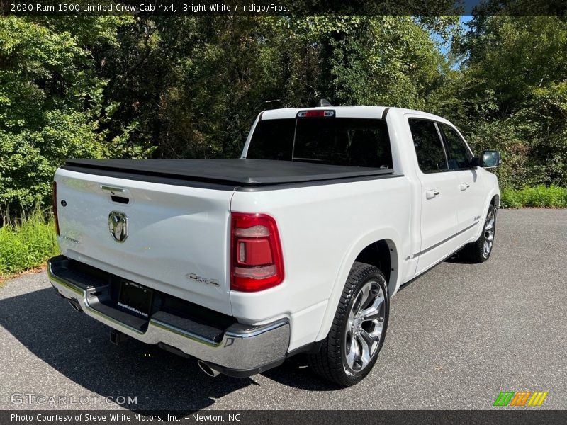 Bright White / Indigo/Frost 2020 Ram 1500 Limited Crew Cab 4x4