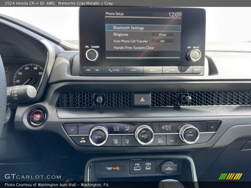 Controls of 2024 CR-V EX AWD