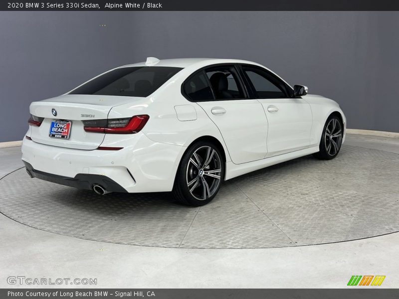 Alpine White / Black 2020 BMW 3 Series 330i Sedan