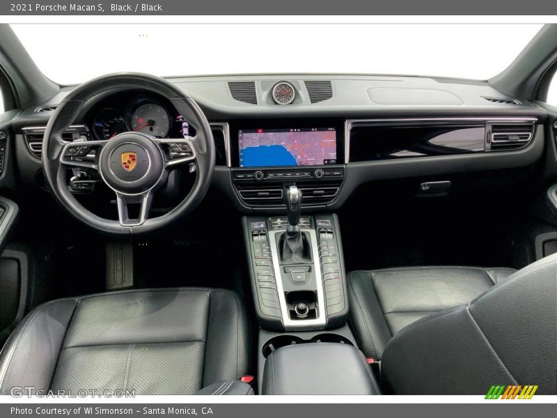 Front Seat of 2021 Macan S
