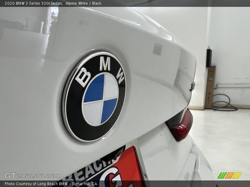 Alpine White / Black 2020 BMW 3 Series 330i Sedan