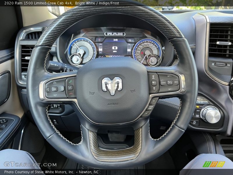  2020 1500 Limited Crew Cab 4x4 Steering Wheel