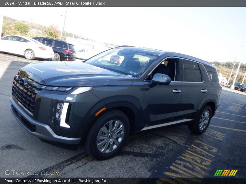 Steel Graphite / Black 2024 Hyundai Palisade SEL AWD