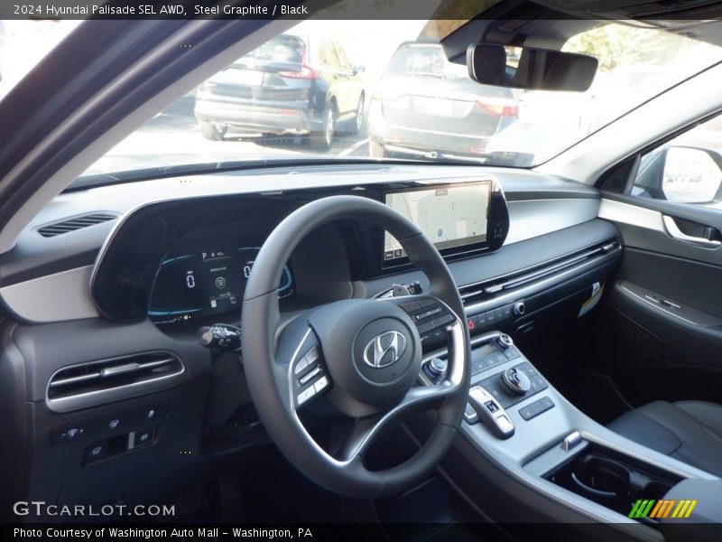 Steel Graphite / Black 2024 Hyundai Palisade SEL AWD