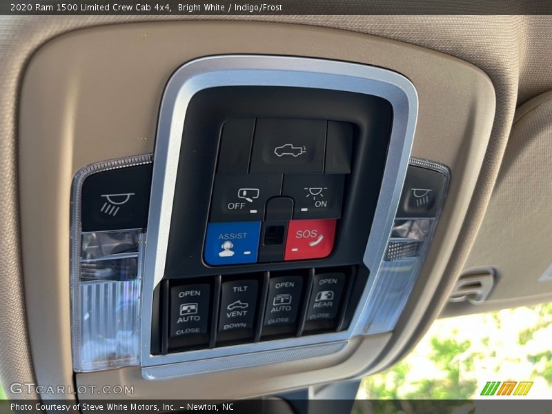 Bright White / Indigo/Frost 2020 Ram 1500 Limited Crew Cab 4x4
