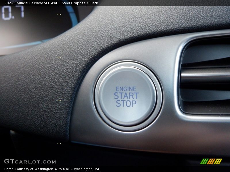 Controls of 2024 Palisade SEL AWD