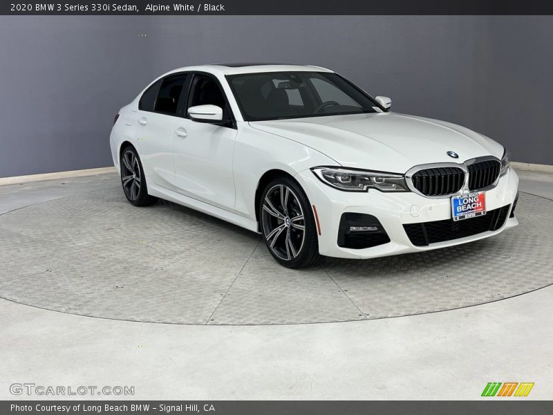 Alpine White / Black 2020 BMW 3 Series 330i Sedan