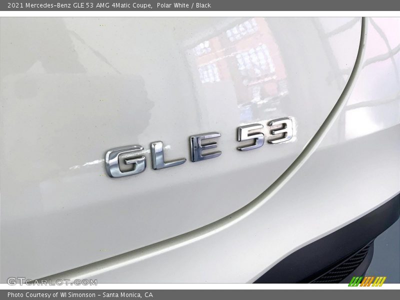 Polar White / Black 2021 Mercedes-Benz GLE 53 AMG 4Matic Coupe