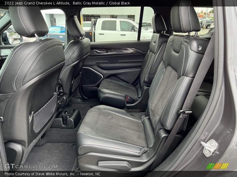 Rear Seat of 2022 Grand Cherokee L Altitude