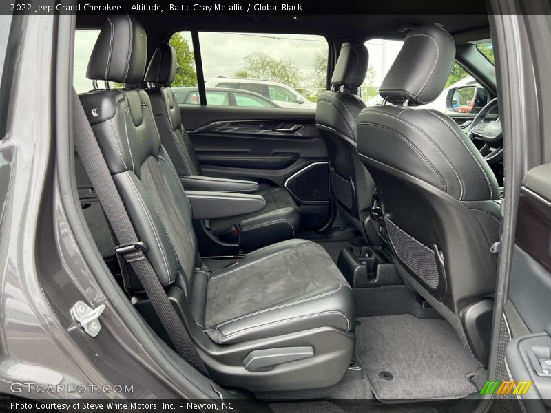 Rear Seat of 2022 Grand Cherokee L Altitude