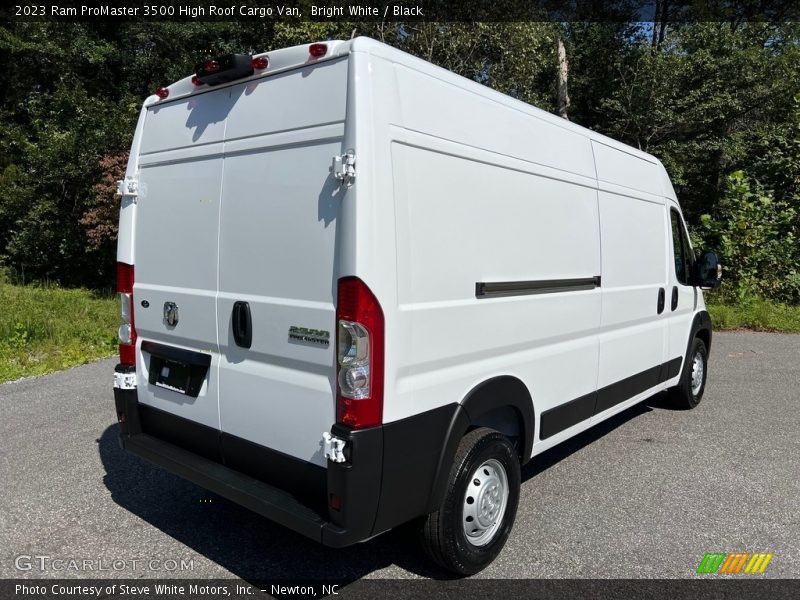 Bright White / Black 2023 Ram ProMaster 3500 High Roof Cargo Van