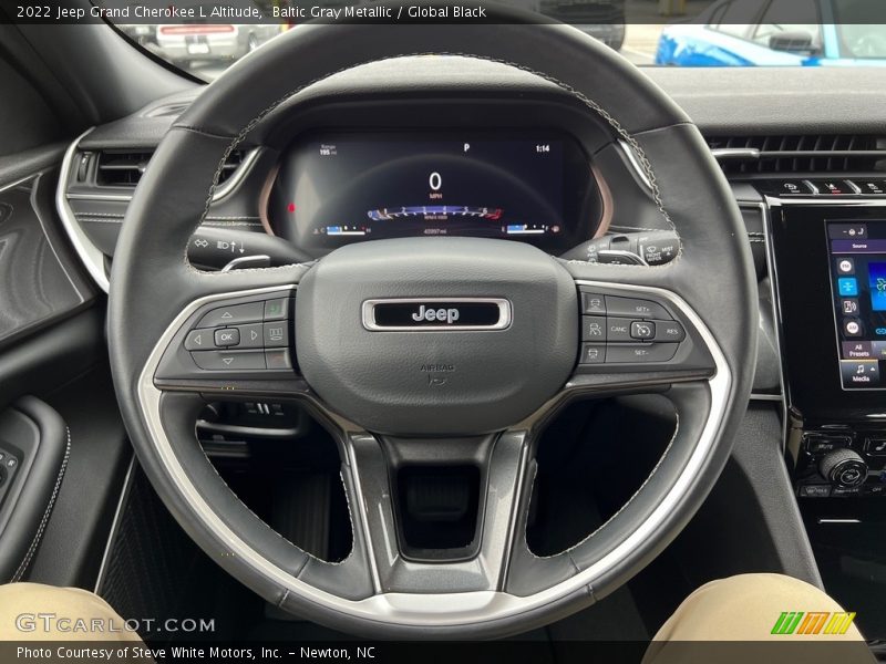  2022 Grand Cherokee L Altitude Steering Wheel