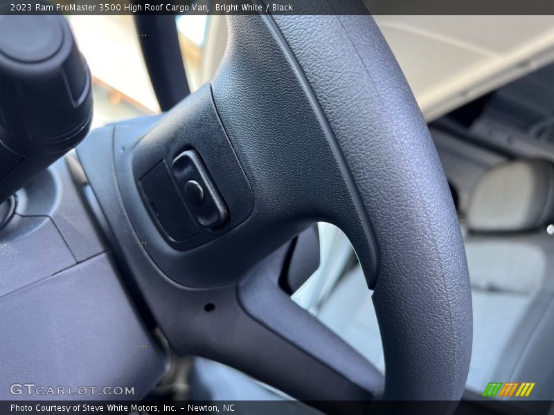 Bright White / Black 2023 Ram ProMaster 3500 High Roof Cargo Van