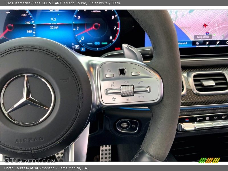 Polar White / Black 2021 Mercedes-Benz GLE 53 AMG 4Matic Coupe