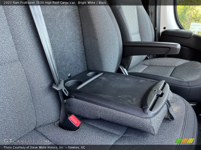 Bright White / Black 2023 Ram ProMaster 3500 High Roof Cargo Van