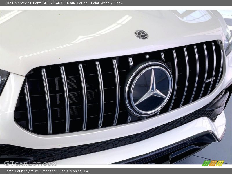 Polar White / Black 2021 Mercedes-Benz GLE 53 AMG 4Matic Coupe