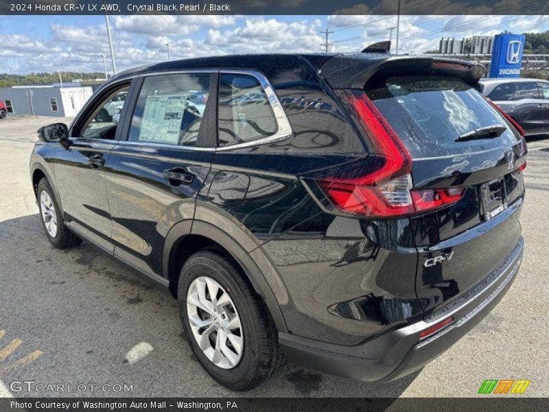 Crystal Black Pearl / Black 2024 Honda CR-V LX AWD