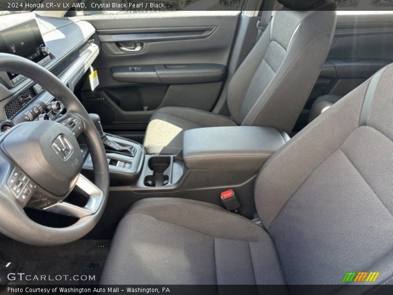 Crystal Black Pearl / Black 2024 Honda CR-V LX AWD