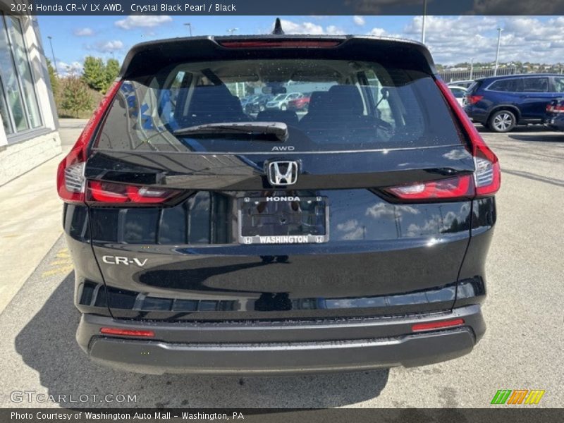 Crystal Black Pearl / Black 2024 Honda CR-V LX AWD
