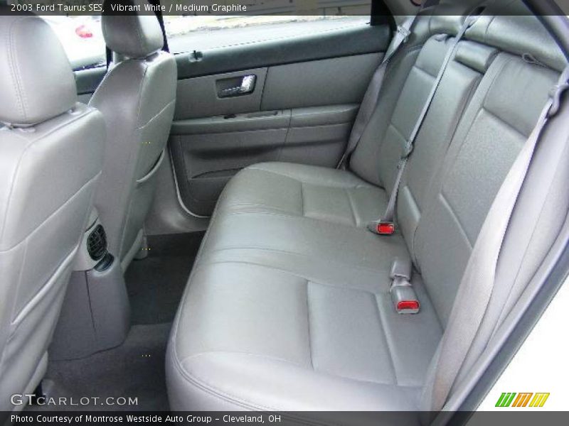 Vibrant White / Medium Graphite 2003 Ford Taurus SES