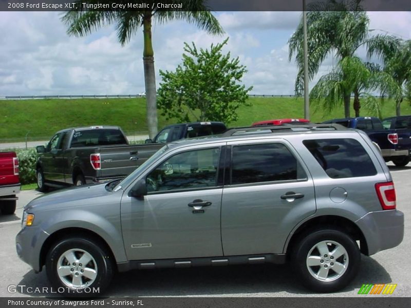 Tungsten Grey Metallic / Charcoal 2008 Ford Escape XLT