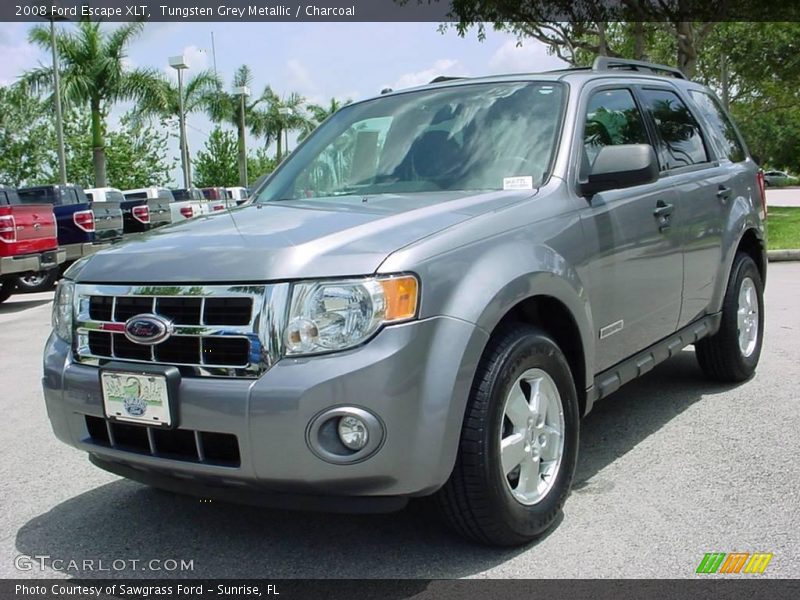 Tungsten Grey Metallic / Charcoal 2008 Ford Escape XLT