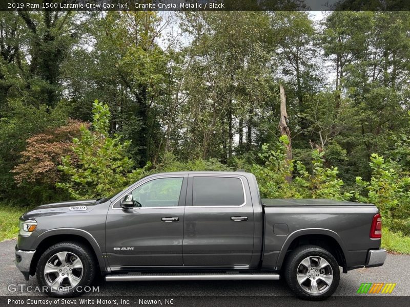  2019 1500 Laramie Crew Cab 4x4 Granite Crystal Metallic