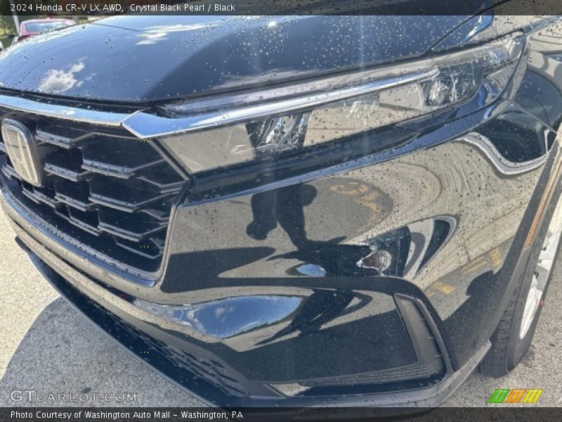 Crystal Black Pearl / Black 2024 Honda CR-V LX AWD
