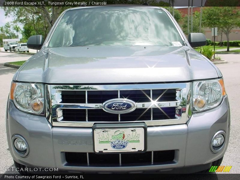 Tungsten Grey Metallic / Charcoal 2008 Ford Escape XLT