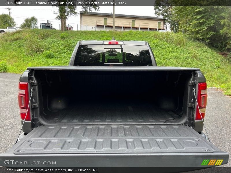 Granite Crystal Metallic / Black 2019 Ram 1500 Laramie Crew Cab 4x4
