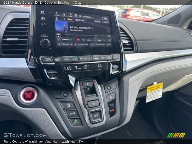 Controls of 2024 Odyssey EX-L