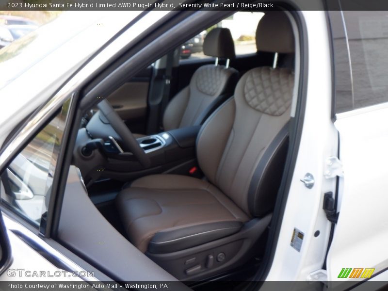Front Seat of 2023 Santa Fe Hybrid Limited AWD Plug-In Hybrid