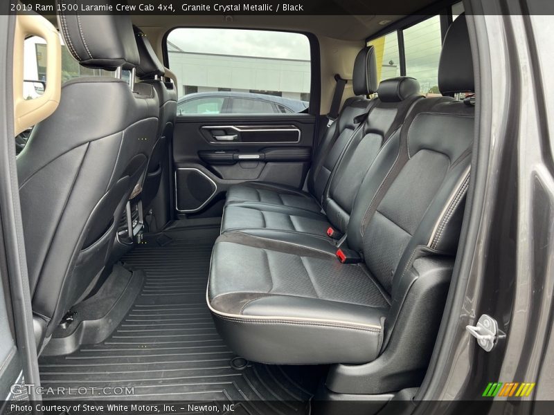 Rear Seat of 2019 1500 Laramie Crew Cab 4x4