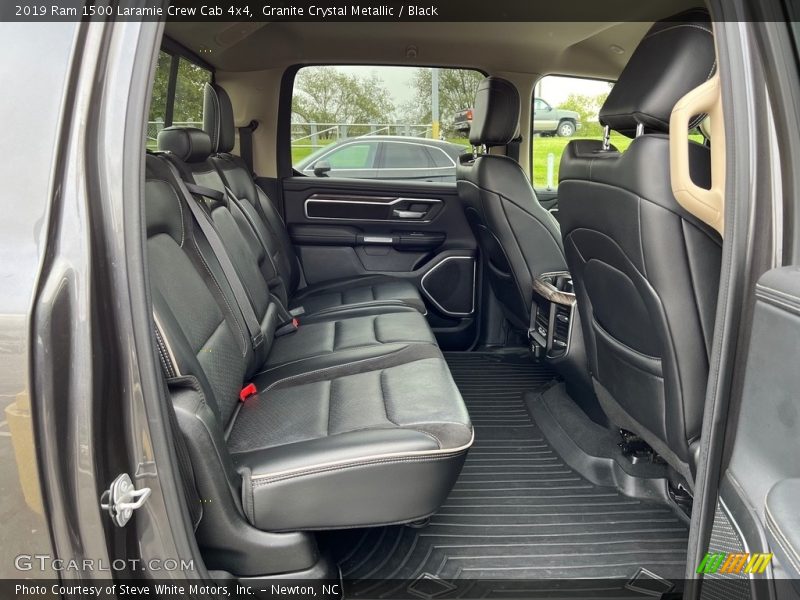 Rear Seat of 2019 1500 Laramie Crew Cab 4x4